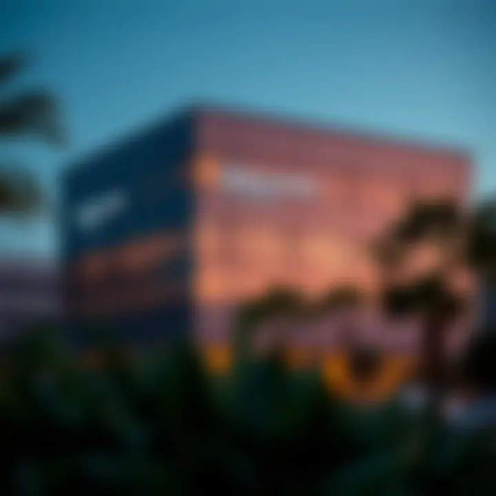 Overview of modern office building representing Blue Guardian Capital's headquarters in South Africa