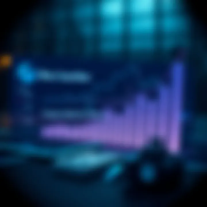 Graphical representation of financial growth and investment strategies used by Blue Guardian Capital