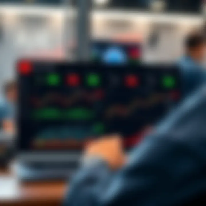 Detailed trading dashboard showing real-time market data and analytical tools on Smart Trader Deriv platform