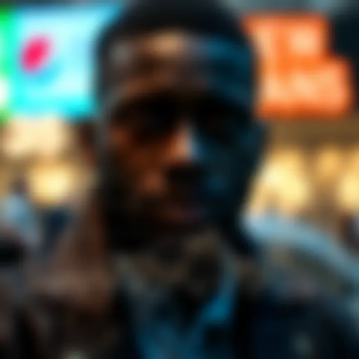 Graph showcasing currency exchange trends impacting net worth calculations