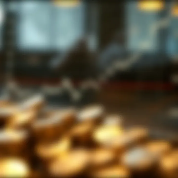 Graph showing fluctuating silver prices over time with key market events highlighted