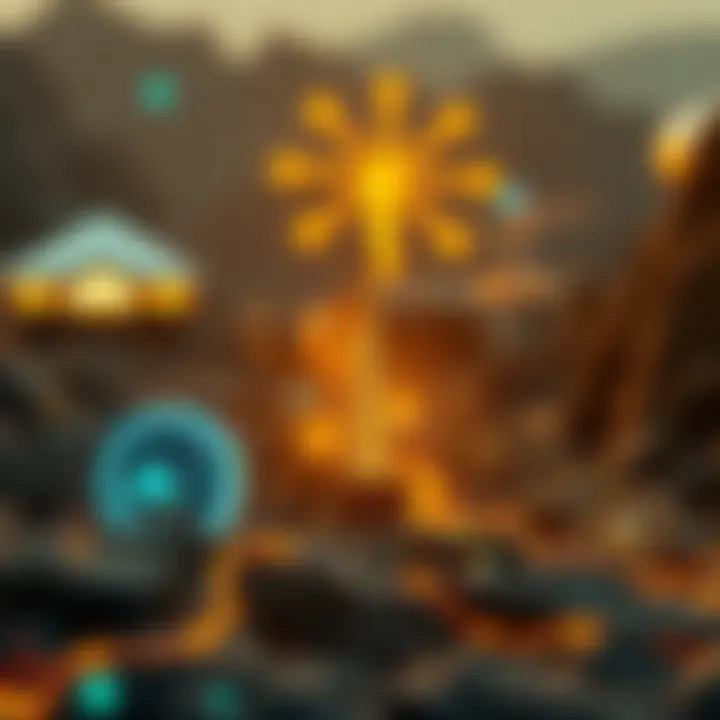 Solana Ecosystem Expansion and Key Projects Visual representation of key projects and ecosystem growth within Solana blockchain