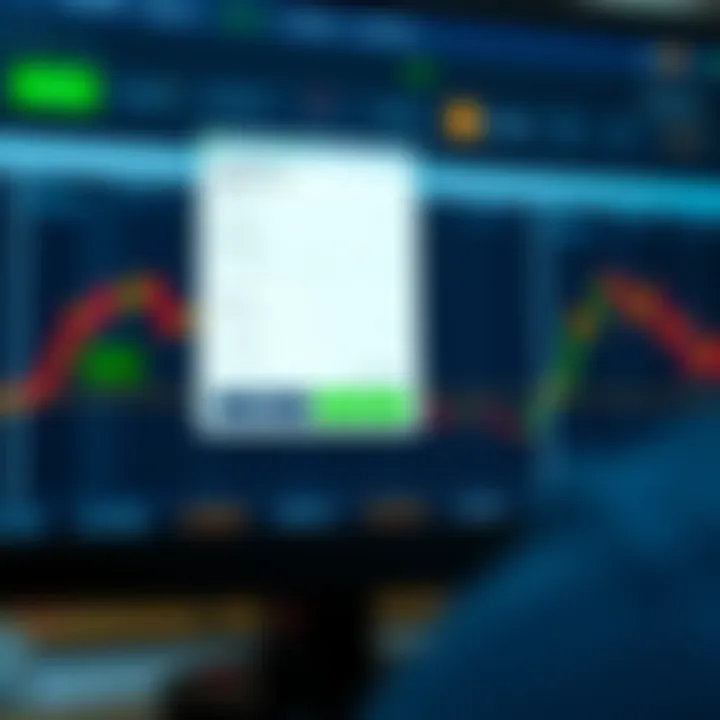 User interface showing registration form fields on a trading platform screen