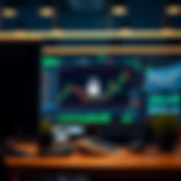 Secure online platform highlighting client support and security features for traders