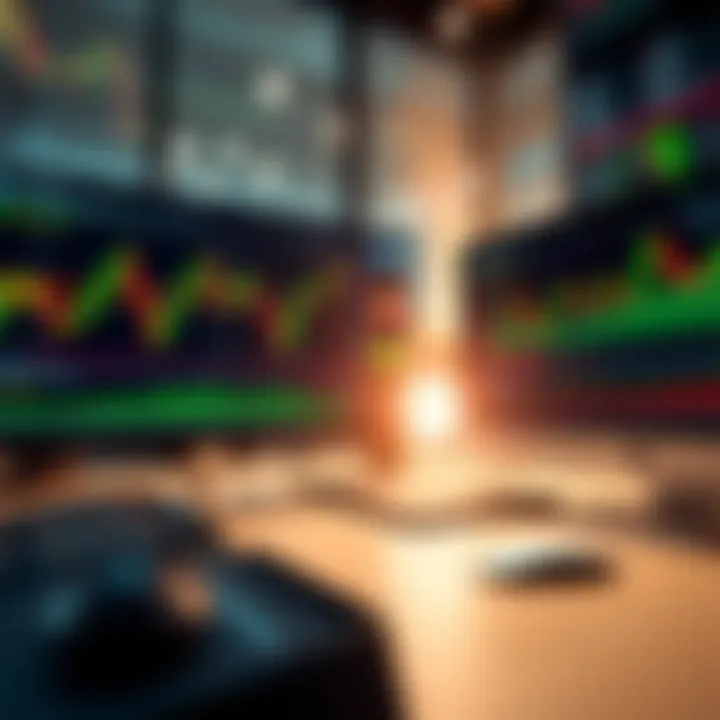 Comparison between demo trading screen and live trading screen highlighting differences