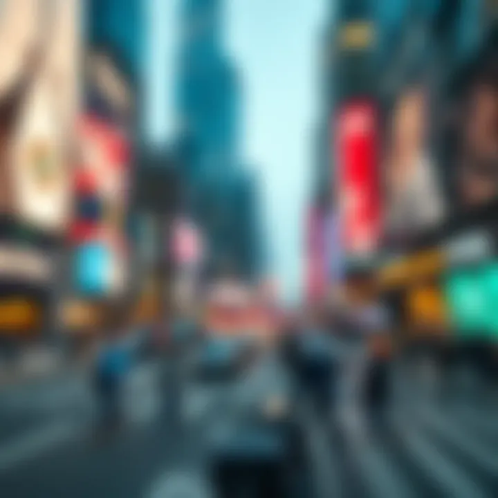 Technological Innovations Shaping Nasdaq's Growth Visualization of technological advancements impacting Nasdaq's future growth