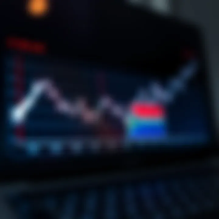 Graph showing exchange rate trends between New Zealand Dollar and South African Rand over time