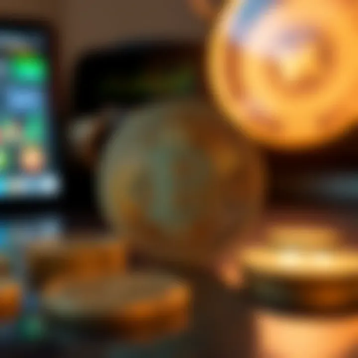 Visual representation of key factors influencing Pepe coin value with upward and downward indicators