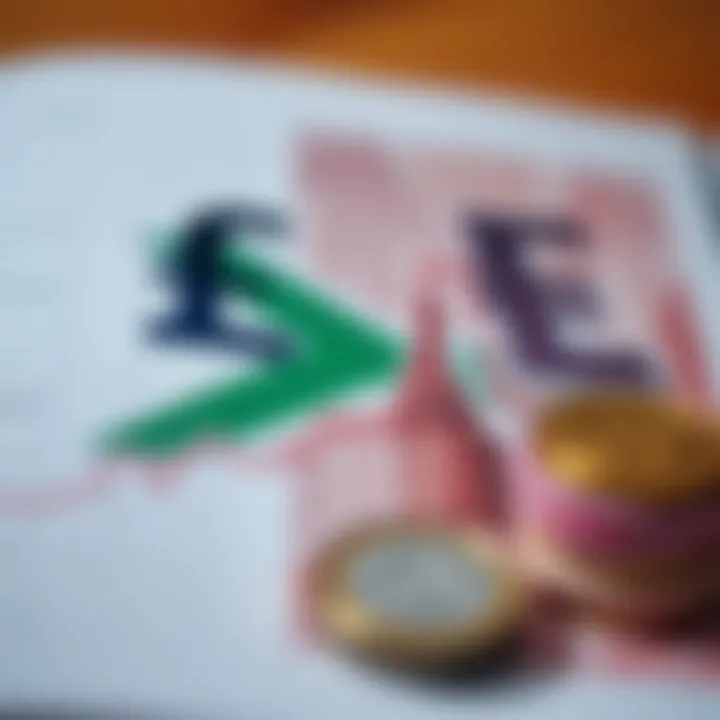 Graph showing fluctuations in the exchange rate between British Pound and South African Rand over recent months