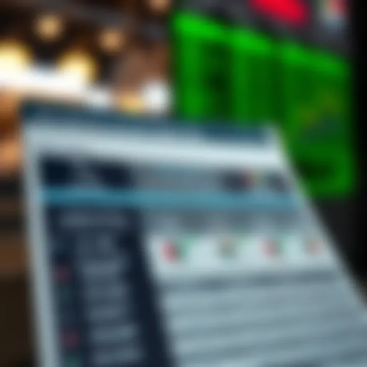 Illustration of account options with icons representing different trading conditions and fee structures