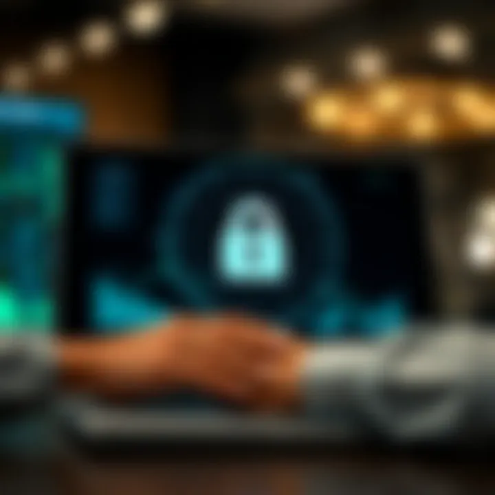 Illustration of secure online transaction symbolizing Safe Investment Practices on Easy Equities