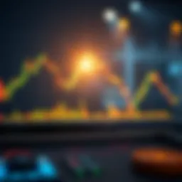 Solana Price Trends and Technical Analysis Graph showing Solana price trends with candlestick patterns and volume indicators