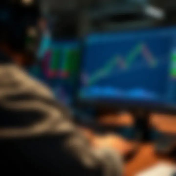 Illustration of automated trading software interacting with binary options platform interface