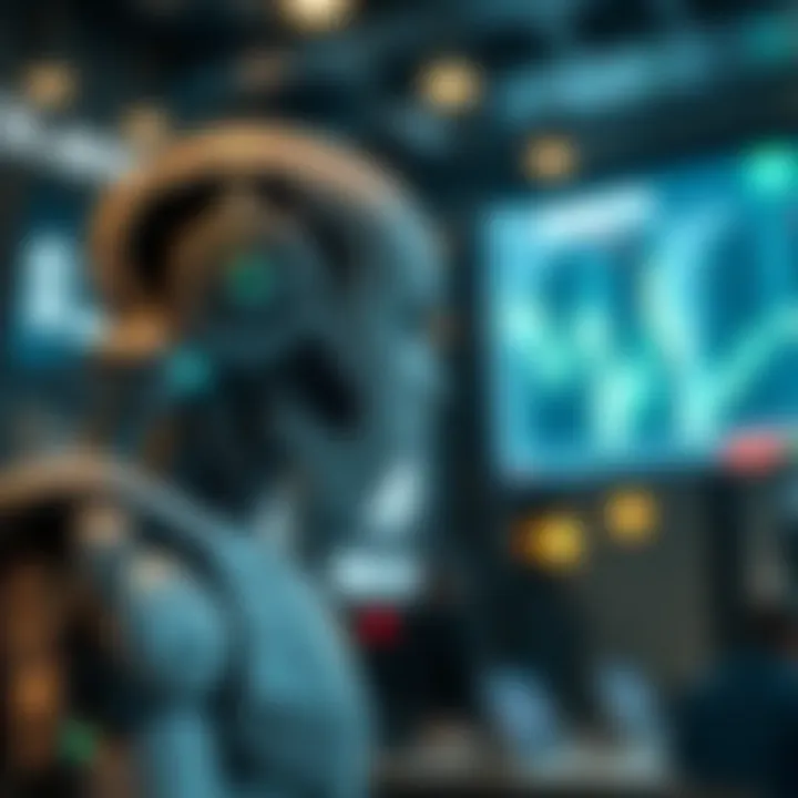 Visualization of the Dollar Bot's impact on market automation and regulatory considerations