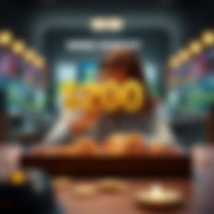 Illustration showing the concept of no deposit bonus in forex trading highlighting benefits and conditions