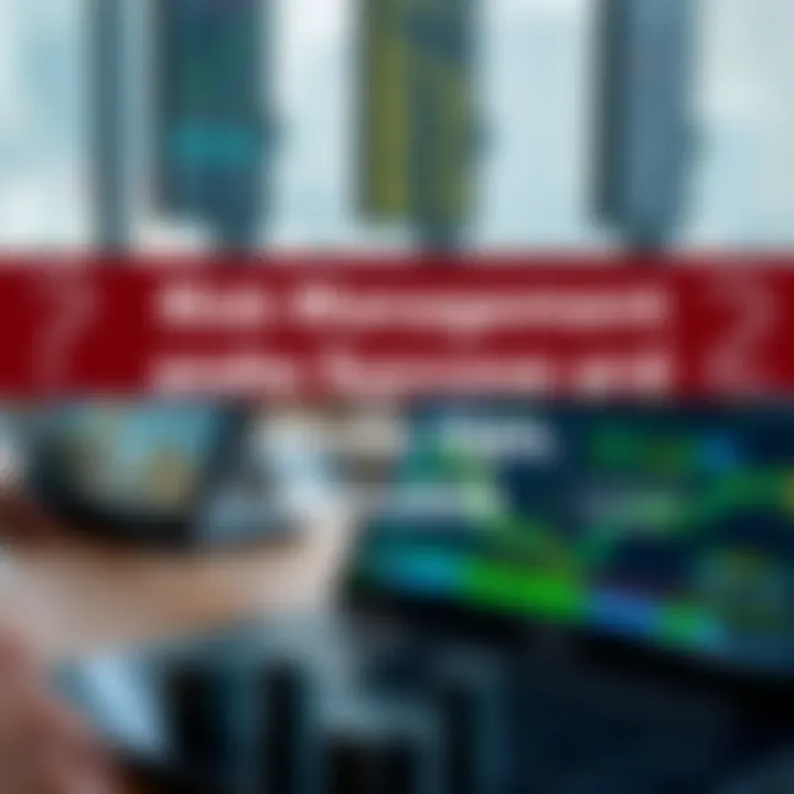 Graphic illustrating risk management strategies and trading tips for online trading success