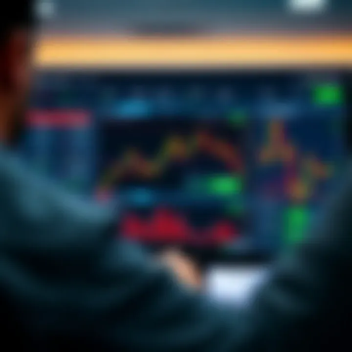 Interface of Pocket Option trading platform showing currency pairs and real-time charts