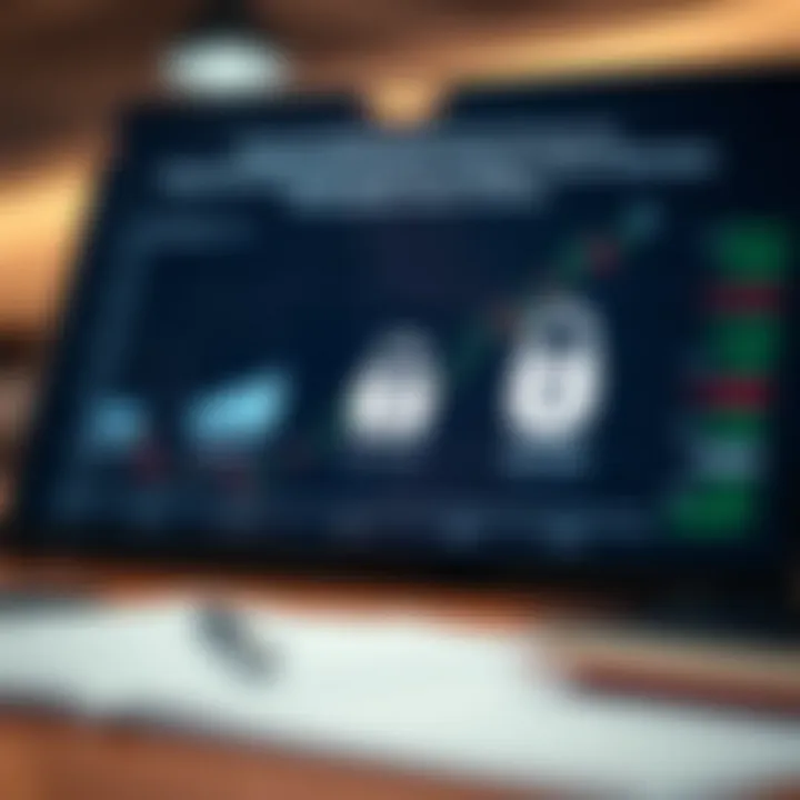 Graph illustrating payment methods and security features for online trading in South Africa