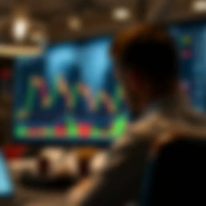 Chart illustrating common reversal patterns such as head and shoulders and double top in stock trading