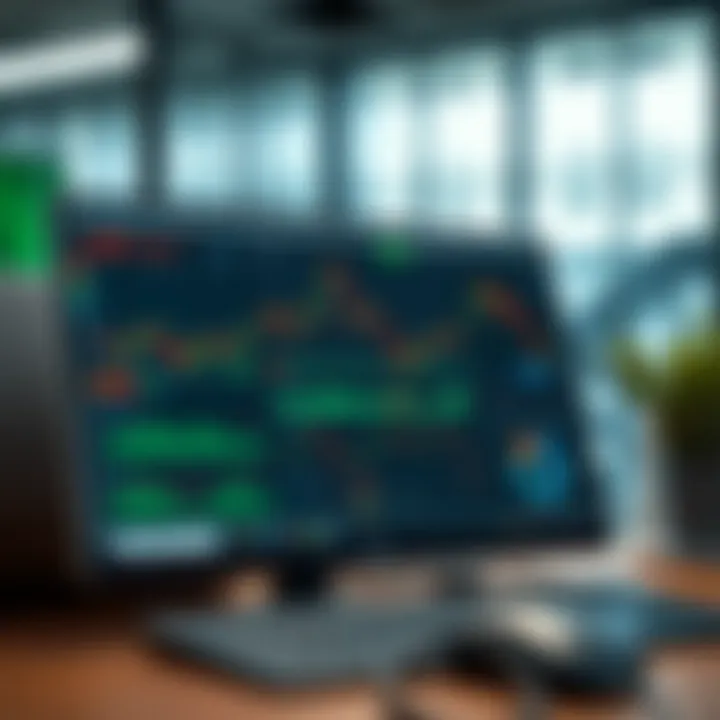 Illustration of diverse trading tools and features available within a modern retail trading platform