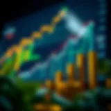 Financial charts and graphs illustrating wealth growth and investment strategies