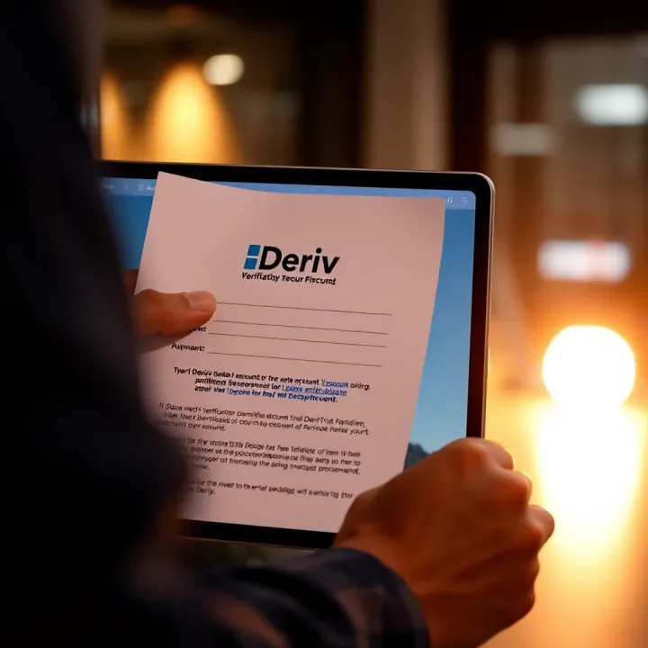 Verification document being reviewed on a secure platform