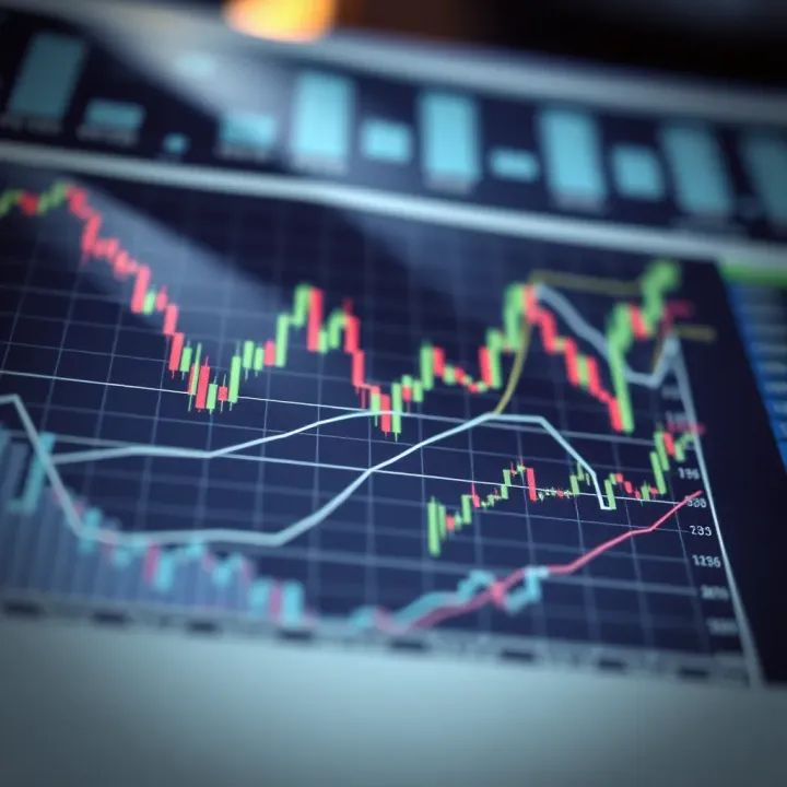 Graph illustrating risk management strategies using derivatives in financial markets