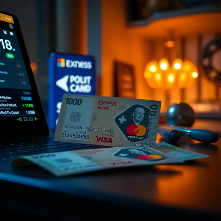 Visual representation of payment methods and currency conversion for depositing funds in Exness accounts