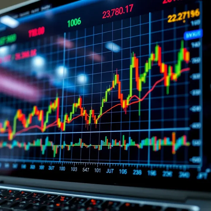 Graph showing market trends and analysis methods inspired by Steve Mauro
