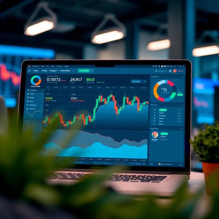 Screenshot of Olymp Trade platform showing diverse trading instruments and user dashboard
