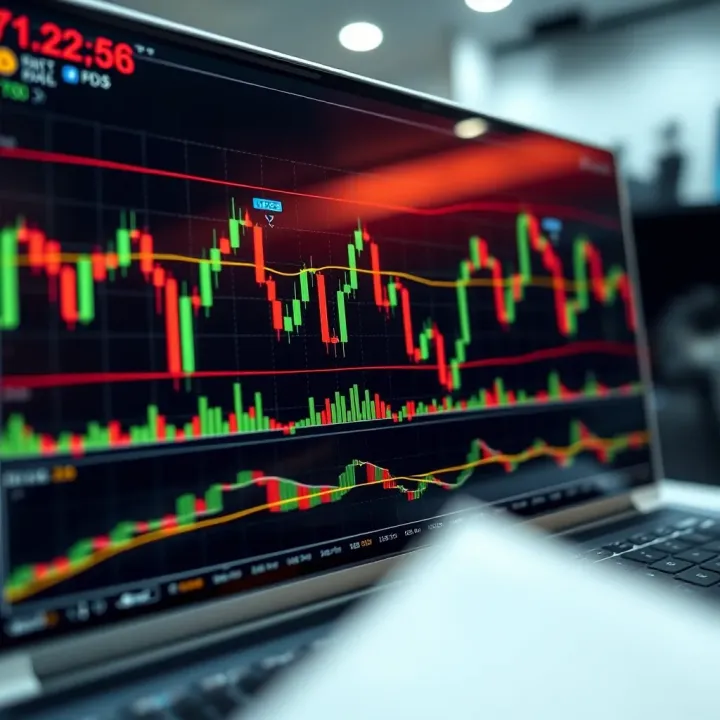 Chart displaying various price action patterns including pin bars and engulfing candles