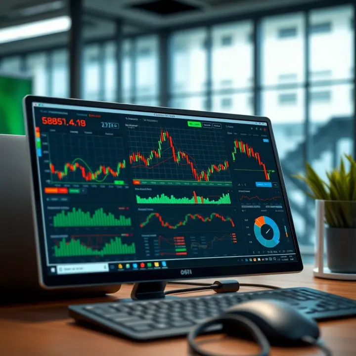 Comprehensive Trading Tools and Features in SmartTrader Illustration of diverse trading tools and features available within a modern retail trading platform